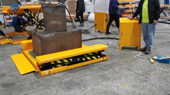 Electric Hydraulic Lift Table Explosion