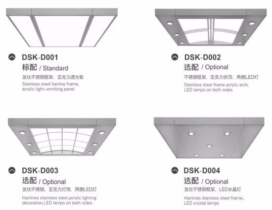 Dsk Elevator Safe Car Elevator Freight Elevator Goods Elevator with Machine Room Cargo Elevator